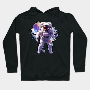 Astronaut Spaceman Voyage Discovery Hoodie